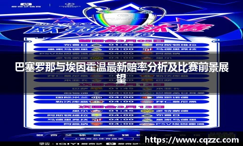 巴塞罗那与埃因霍温最新赔率分析及比赛前景展望
